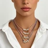Nouveaux Colliers Pendentifs Lettres Initiales « Mom Love Mama » au Design Coloré, Collier Lettre Zircon « MOM LOVE » Tendance, Cadeaux Fête des Mères