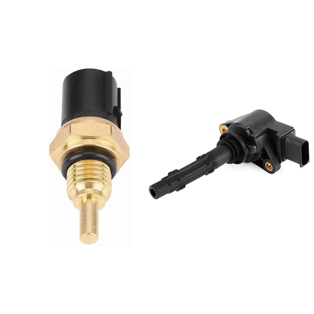 

1Pcs 37870-Pk2-005 Water Coolant Temperature Senso & 1Pcs Ignition Coil 2729060060 for Mercedes W164