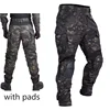 G3 Combat Pants +Pad Elastic Pant Tactical Gear CP Climbing Training Camo Outdoor Tactic Pants Airsoft Cargo Casual Work Trouser 1