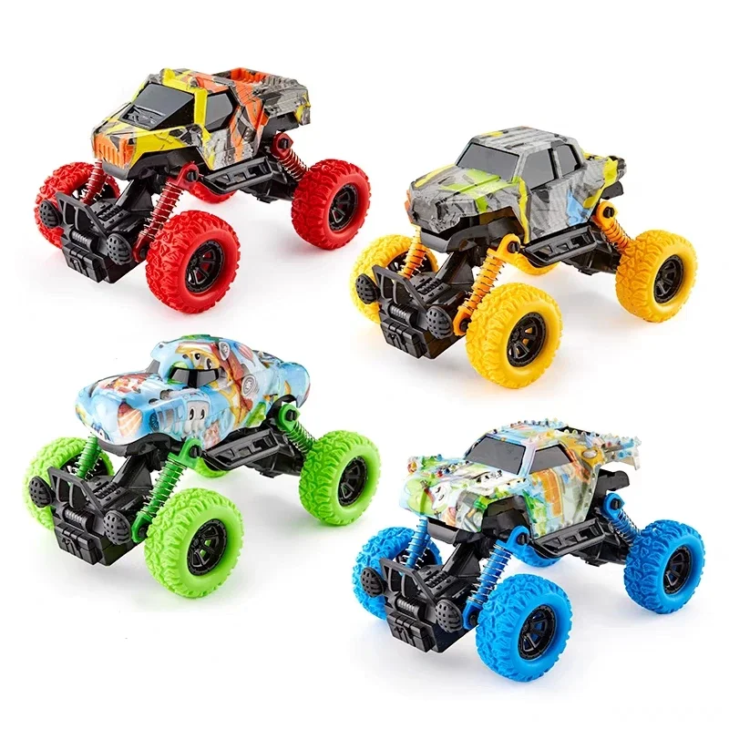 Children's toy car high-speed off-road vehicle outdoor toy off-road vehicle model inertia climbing stunt vehicle children's gift - Image 6