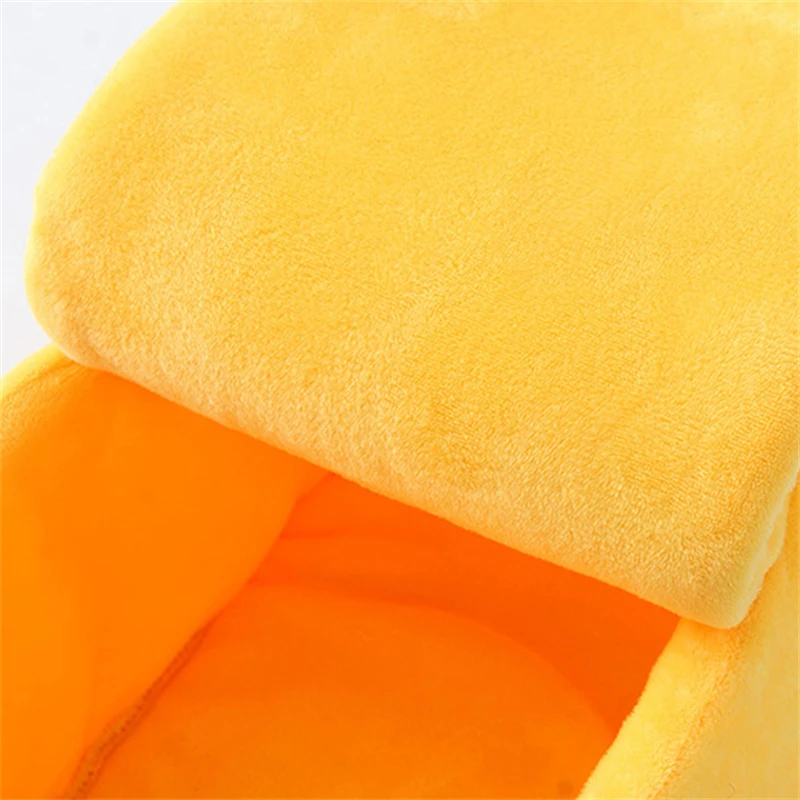 Title 15, Banana Cat Bed House Funny Cute Cozy Cat Mat Be...