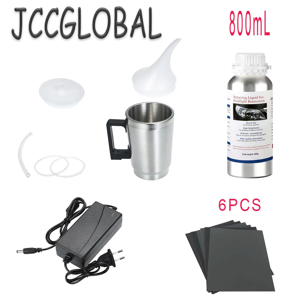 Whimsyard Scheinwerfer Restaurierungsset - Vergilbte Scheinwerfer Wieder Klar Machen