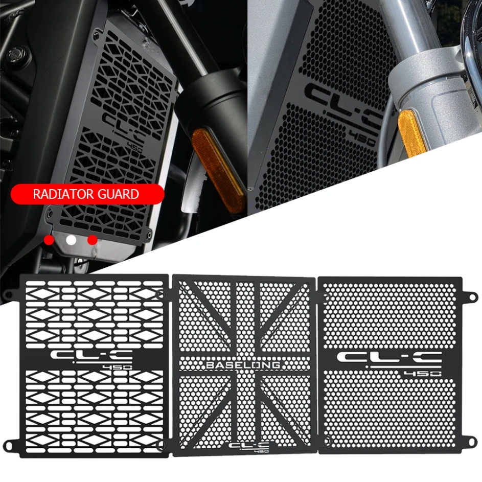 

2023 2024 2025 Radiator Grille Grill Guard Protector Cover Protection Motorcycle FOR CFMOTO CLC 450 Bobber 450 CL-C Accessories