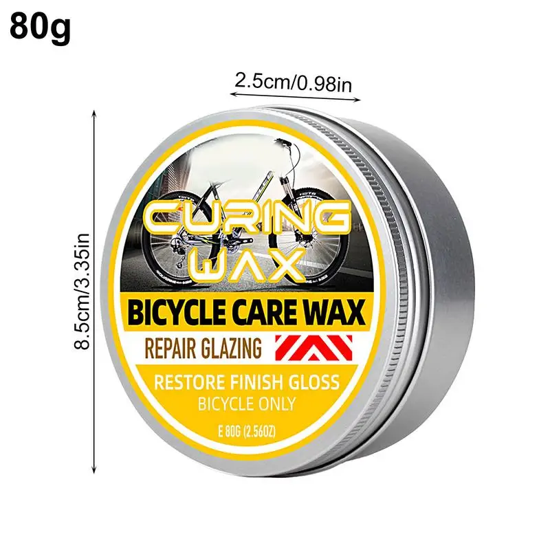 Bike Wax Dust-Proof Anti-Dirt Bike Lubricant Bicycle Chain Washing Wax For Fading Acid Rain Paint Scratches Stubborn Stains images - 6