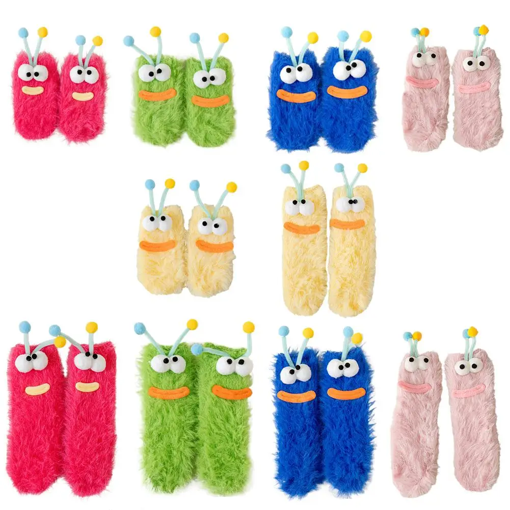 Baby Children's Socks Cartoon Winter Warm Animal Kids Sock Cute Boy Toddler Thickening Socks 1-4 Years And 5-8 Years
