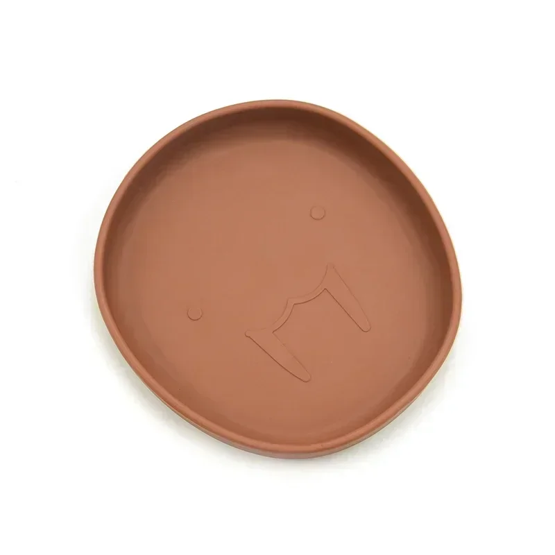 Baby Feeding Plate Walrus Alike Silicone Plate for Toddler BPA Free Food Grade Silicone Super Soft Dishwasher Safe Plate 2