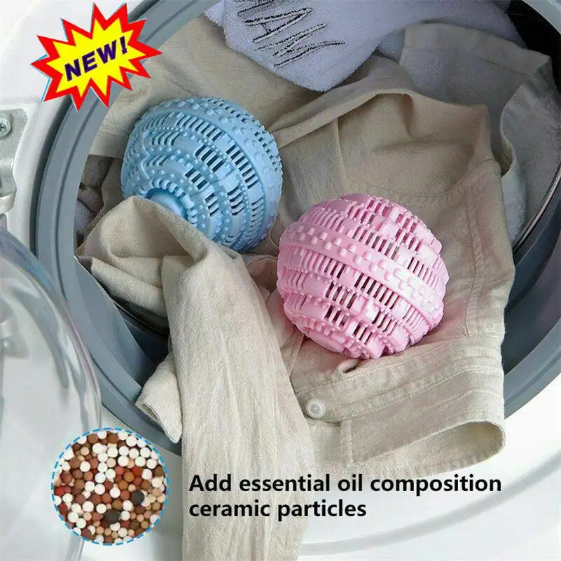 Laundry Cleaning Balls Washing Machine Wash Ball For Washzilla Anion Molecules 