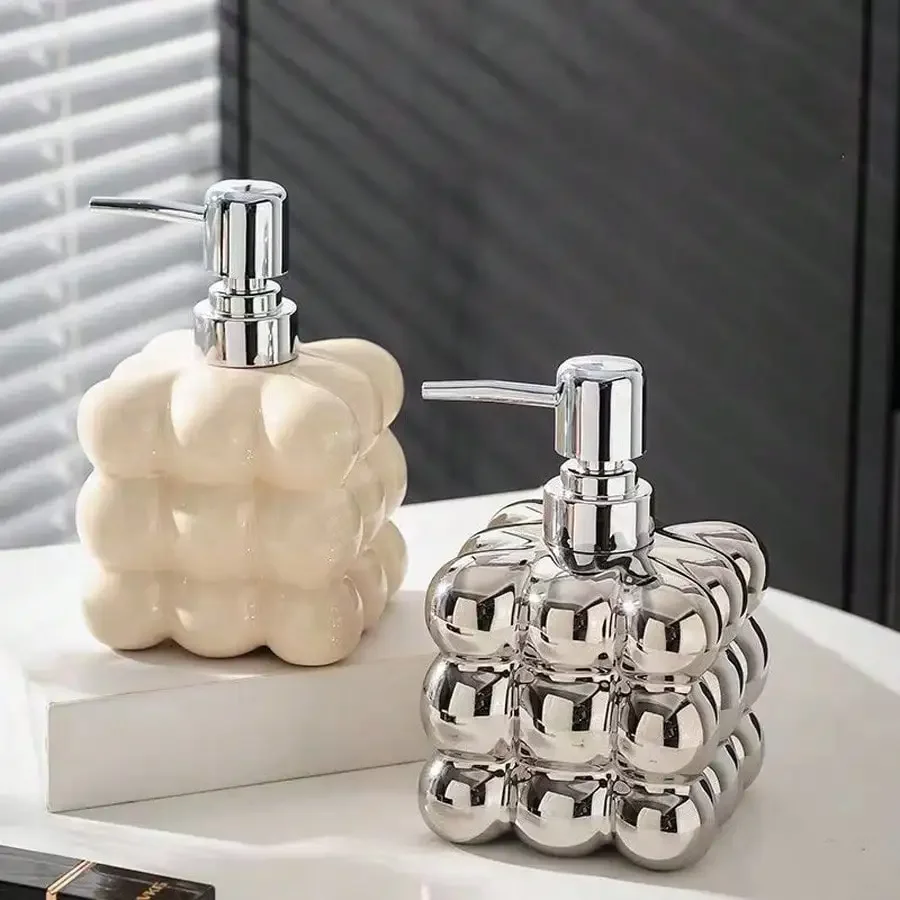 300ml Liquid Soap Dispenser Press Separated Bottle Bathroom Accessories Ceramic Household Body Wash Shampoo Dispenser Bottle soap dispenser,shampoo dispenser,soap dispenser bottle