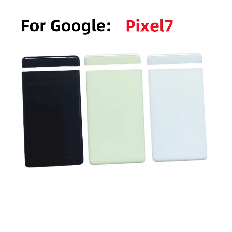 thumbnail image 1 of Reemplazo de la carcasa de la cubierta trasera de vidrio del teléfono móvil para Google Pixel7 Pixel7A Pixel7Pro Tapa trasera de la batería Carcasa de la puerta trasera, 1 of 4
