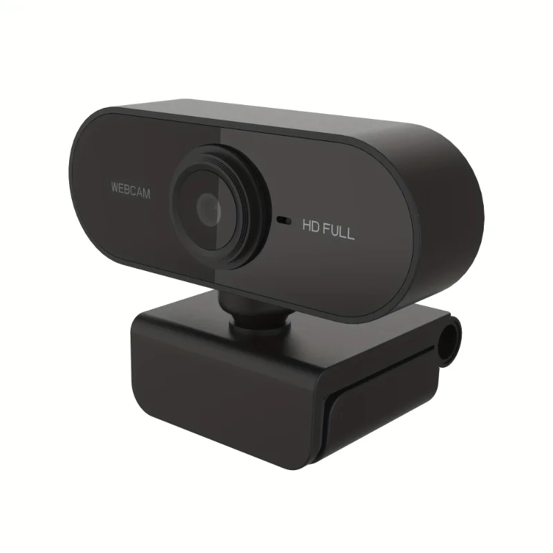 Webcam with Microphone & 1080P HD Web Cam,Stand for PC/MAC/Laptop/Desktop, Wide Angle Web Cameras