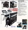 Transportable observation Tool cabinet storage cart with Rear Deck 4