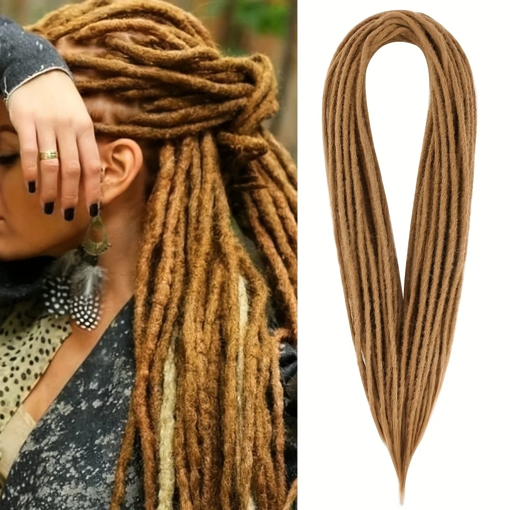 Double Ended Dreadlock Extensions 24 Inch