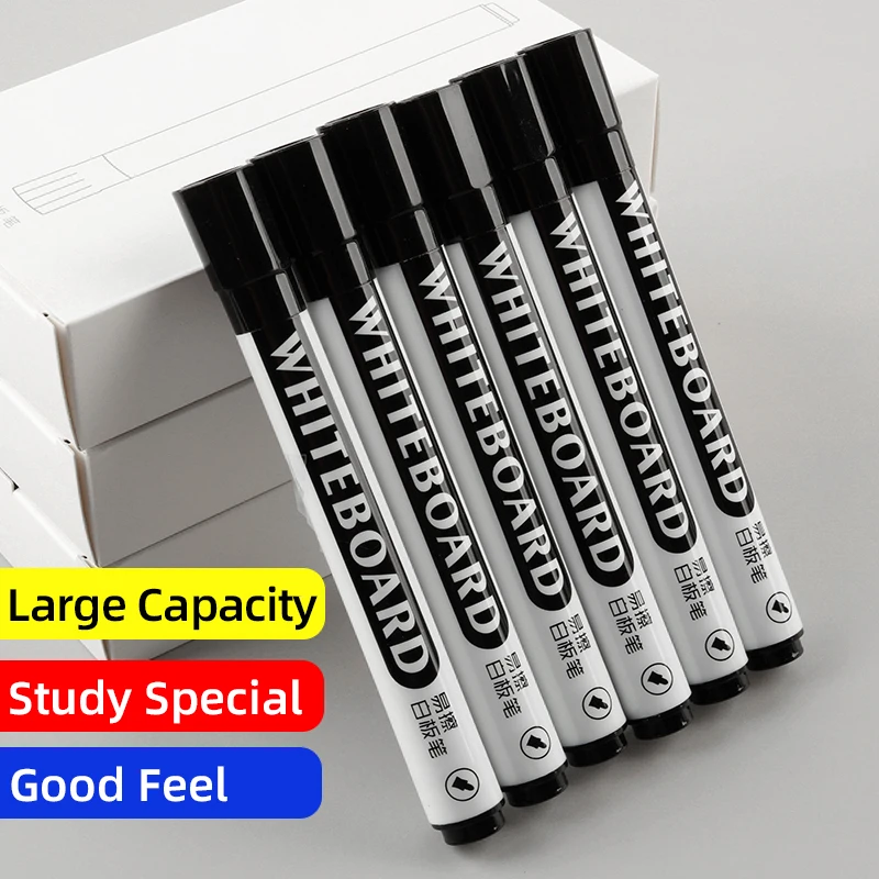 5/10 Pcs 지울 수있는 섬유 화이트 보드 펜 칠판 사무실 학교 아트 마커 편지지 용품