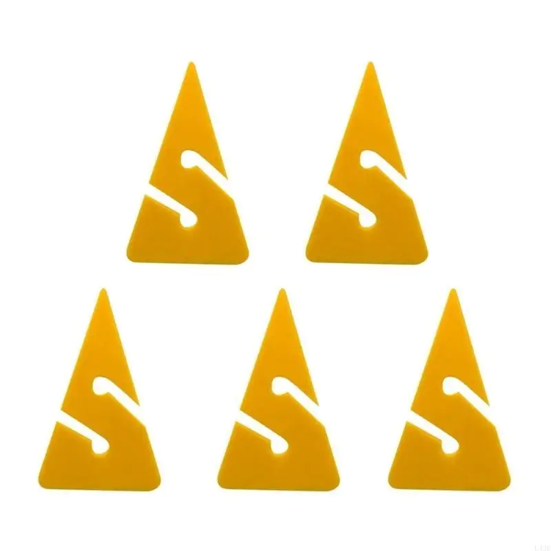 5Pcs 다이빙 라인 마커 동굴 다이빙 삼각형 마크 다이빙 방향 도구