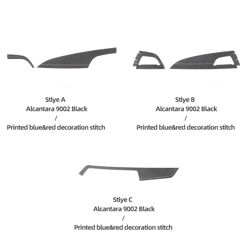 Car Interior Trim Dashboard Panel Trim Performance Sticker For BMW F20 F21 F22 Series 1 2 2012-