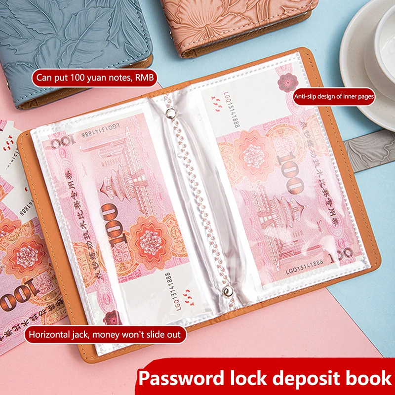 Password Lock Money Saving Challenge Save Money Binder Savings Challenges Book 100 Sheet Envelope Savings Challenge Books