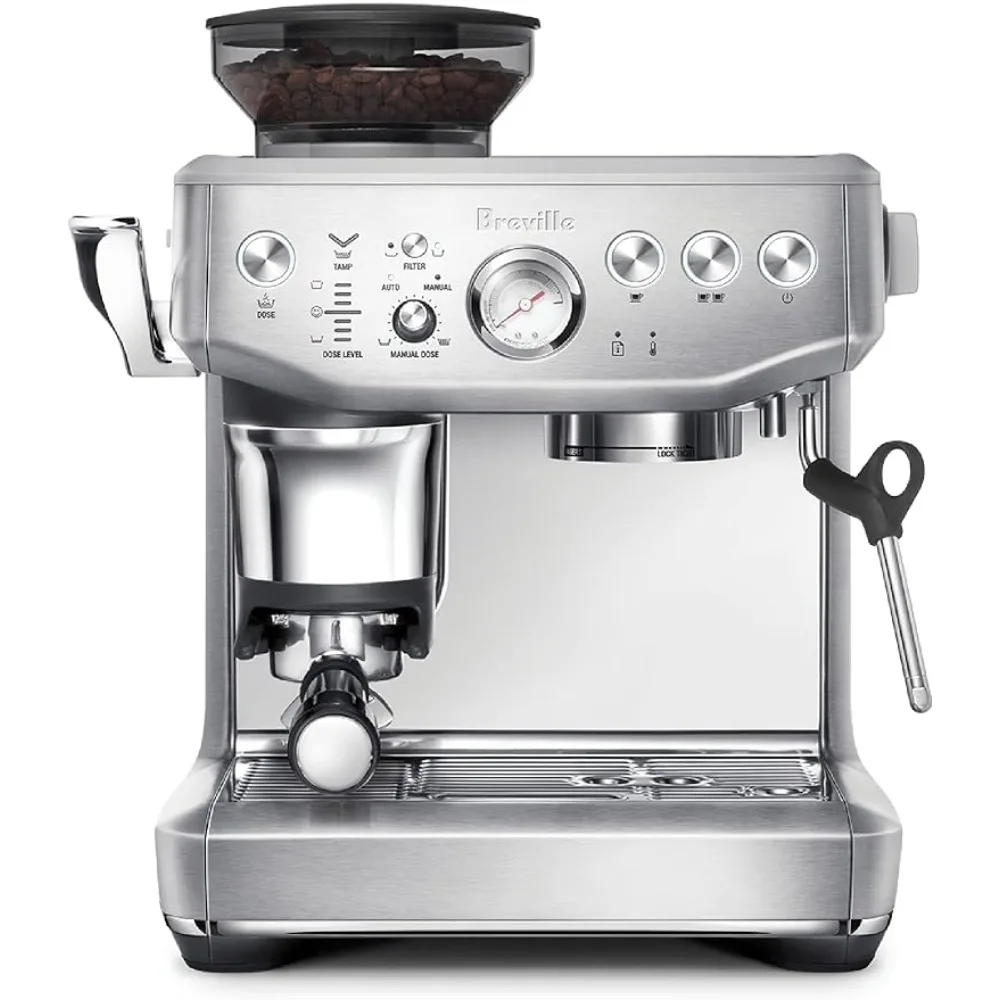 

Impress Espresso Machine, 2 Liters, Brushed Stainless Steel
