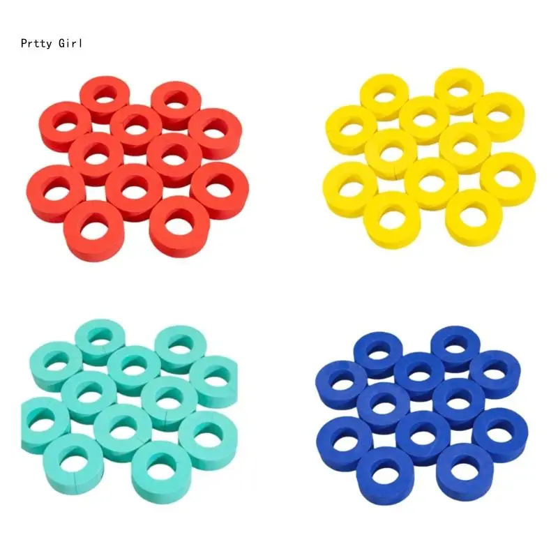 

12Pcs Hair Curlers DIY Reusable Hair Rollers for Long Hair Heatless Blowout D2TA