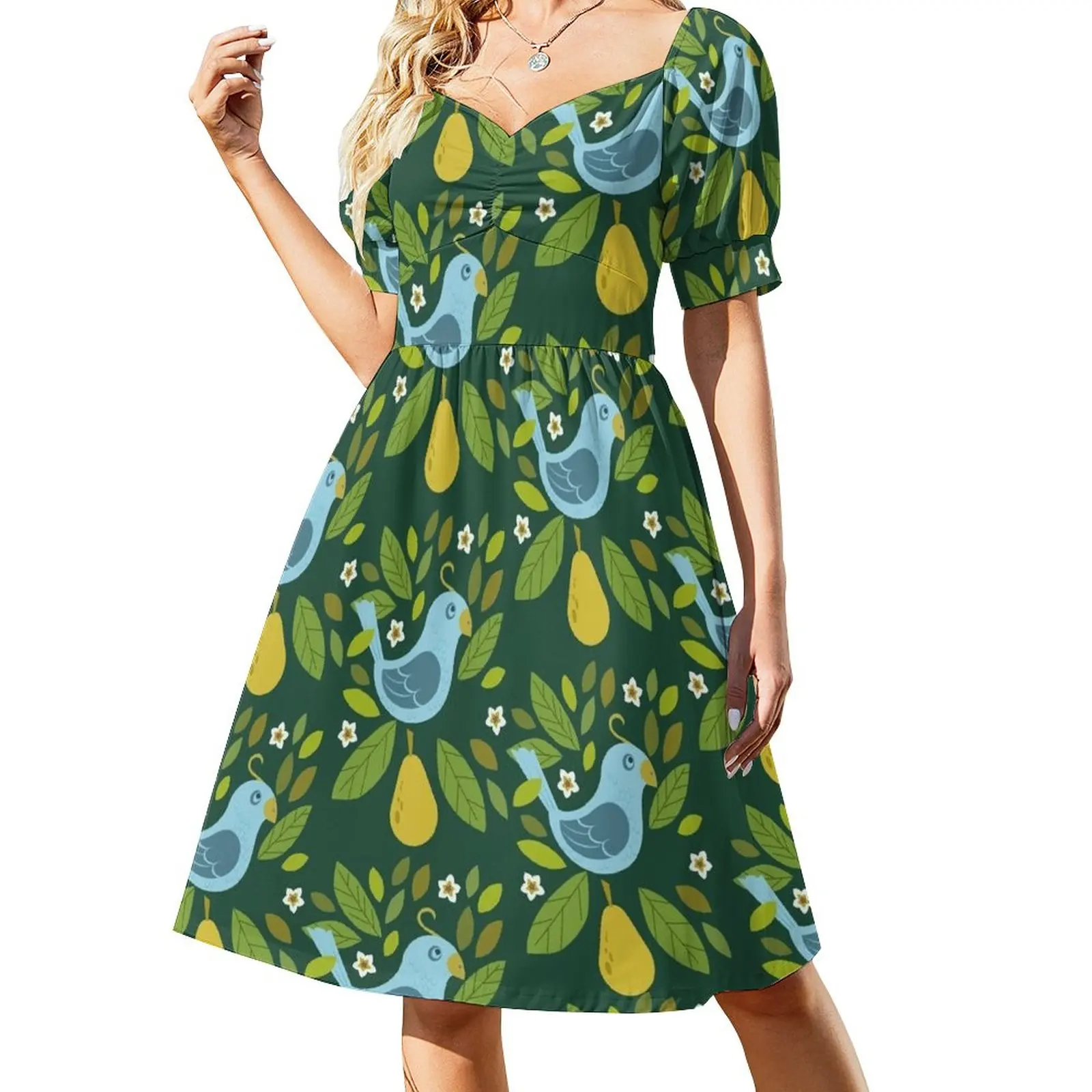 

partridge in a pear tree Dress Female clothing Summer skirt party dress women elegant luxury summer dress for women 2023