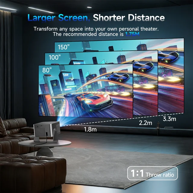10654-8699ff.jpg Magcubic HY350GTV Projector with 4K TV stick 1080P 900 ANSI Native Projector Auto Focus Portable Beam Home Theater