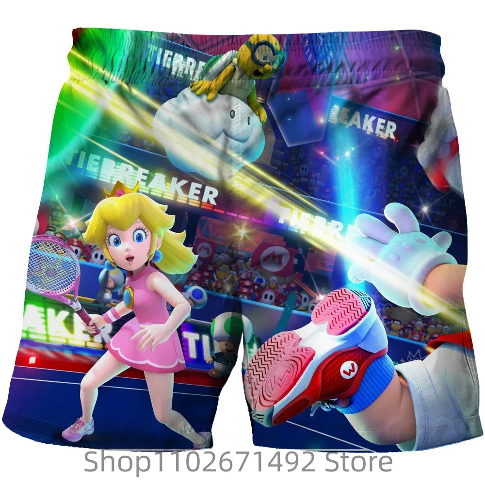 2023 Fashion Marios bros Children's Clothing Shorts Boys' 3D Print Funny  Anime Mario Casual Beach Shorts - AliExpress