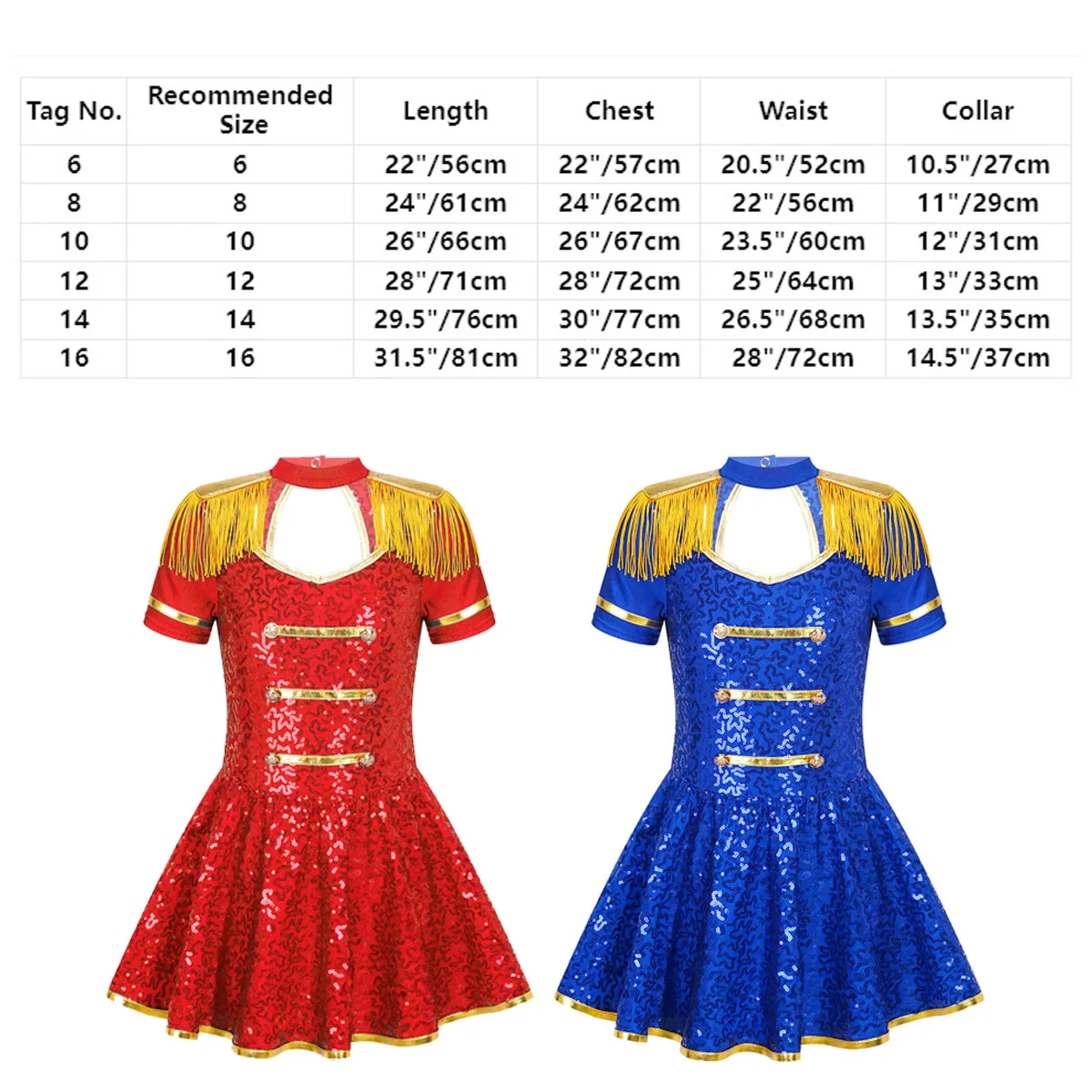 Costume da circo per ragazze con paillettes lucide, direttore di circo, manica lunga, nappa, spalla, tuta con cappello, vesti fantasia 200000532 Costume da circo per ragazze con paillettes lucide, direttore di circo, manica lunga, nappa, spalla, tuta con cappello, vesti fantasia 200000532