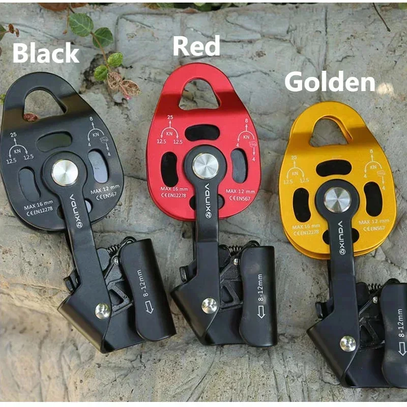 Heavy One-way Lifting Pulley Lifting Tool Ultra Light Device Elevator Towing Equipment 1 PCS