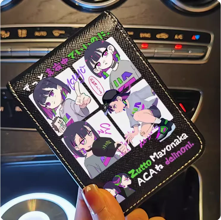 Anime Zutto Mayonaka delinoni. Fashion Wallet PU Purse Card Cash Holder Bag Cosplay Gift B267