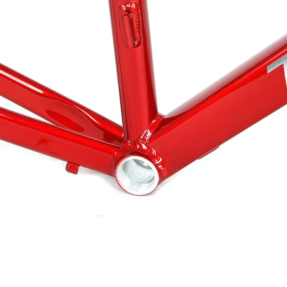 TWITTER-Road bike aluminum alloy frame+carbon fiber fork+wheelset+handlebar+bottom bracket+seatpost+barrel drawbar+bowl set