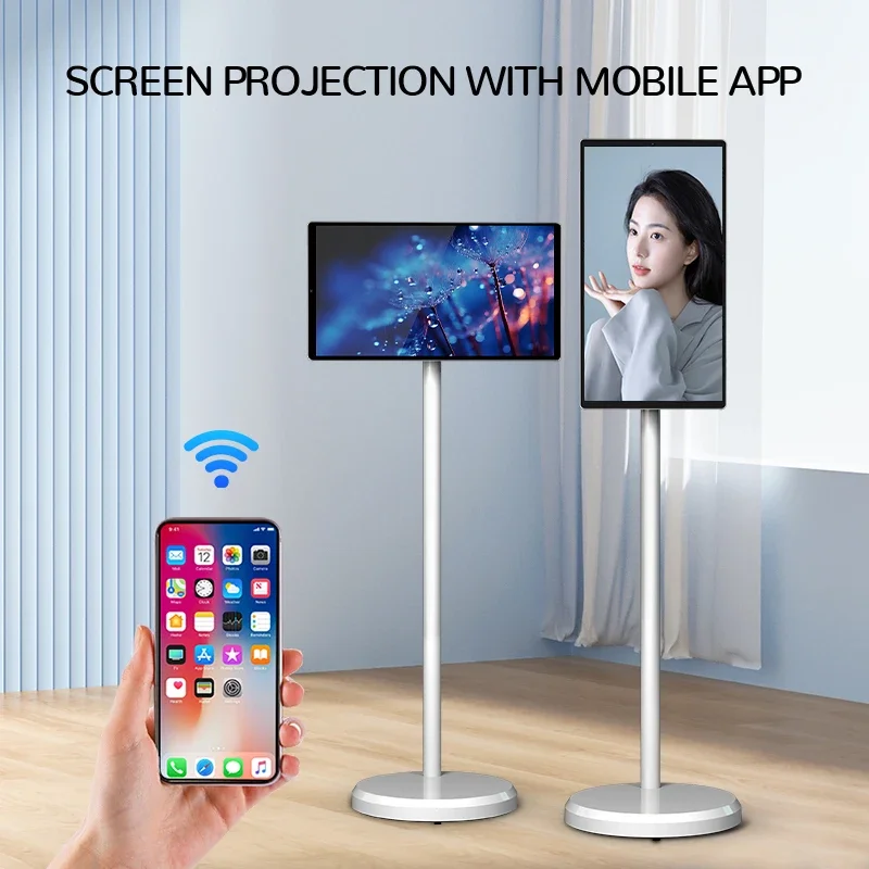 Small Size 21.5 Inch Removable Smart Screen Android 13 System Incell Smart Tv Android Tablet