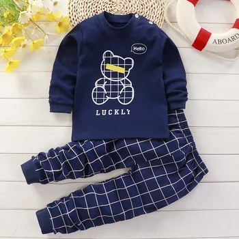 Kids Long Sleeve Pajama Set 1