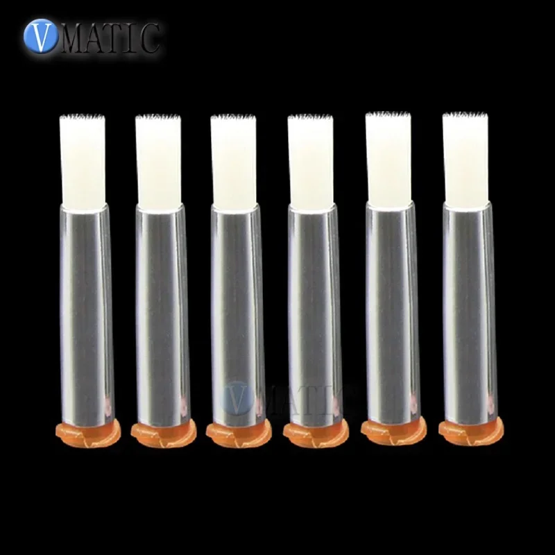 15G Needle Brush Double Screw Thread Needles EFD Soft Brush Round Mouth Dia 5mm Glue Dispensing Needle