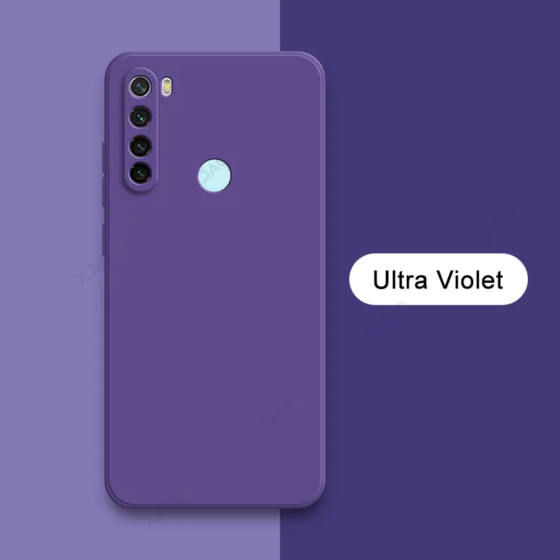 Silicone Square Shockproof Phone Case – Soft, Protective, and Cute Back Cover