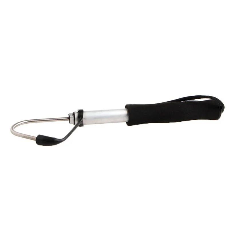 Telescopic Retractable Fish Gaff Stainless Ice Sea Fishing Spear Hook Tackle New