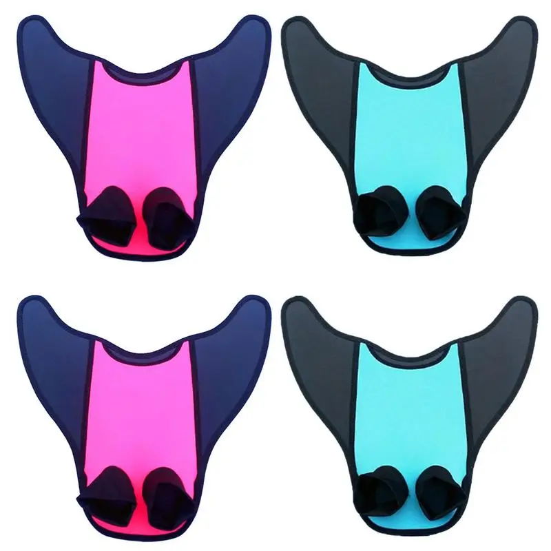 

Monolithic Mermaid Tail Fins One-piece Swimming Flippers Fun Mermaid Monofin Rubber Outdoor Diving Snorkeling Short Swim