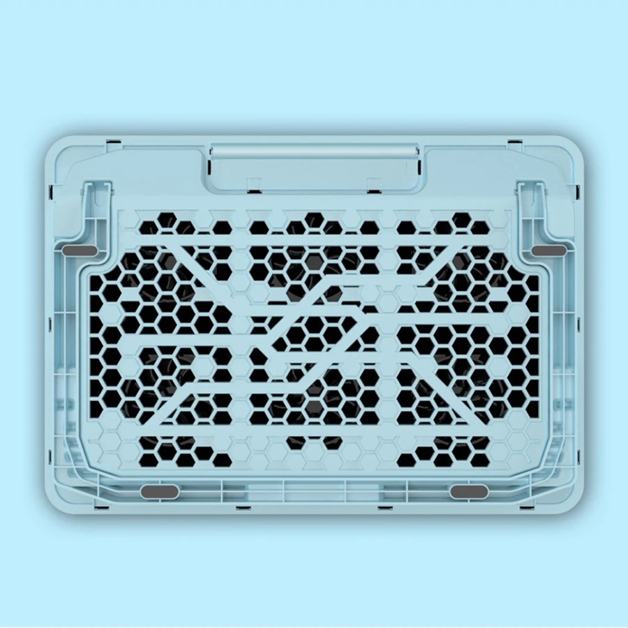 Base de Resfriamento Laptop Cooling Pad Suporte Notebook Titular Ajustável com Seis Fãs para Macbook Notebook Pro Suporte Laptop Stand - Imagem 6