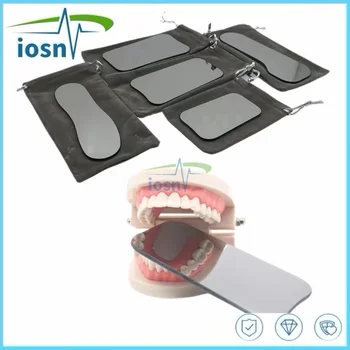 1 Pcs/5Pcs Dental Orthodontic Intraoral Photographic 2-Sided Rhodium Glass Mirrors Double Side for Dentist 1