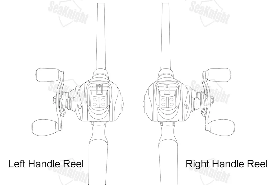 SeaKnight Brand FALCAN IV 5.4:1 185g Leichte Baitcasting-Angelrolle mit Kohlefaser-Bremse und Messinggetriebe – Leistungsstarke Angelrolle – Detail 13