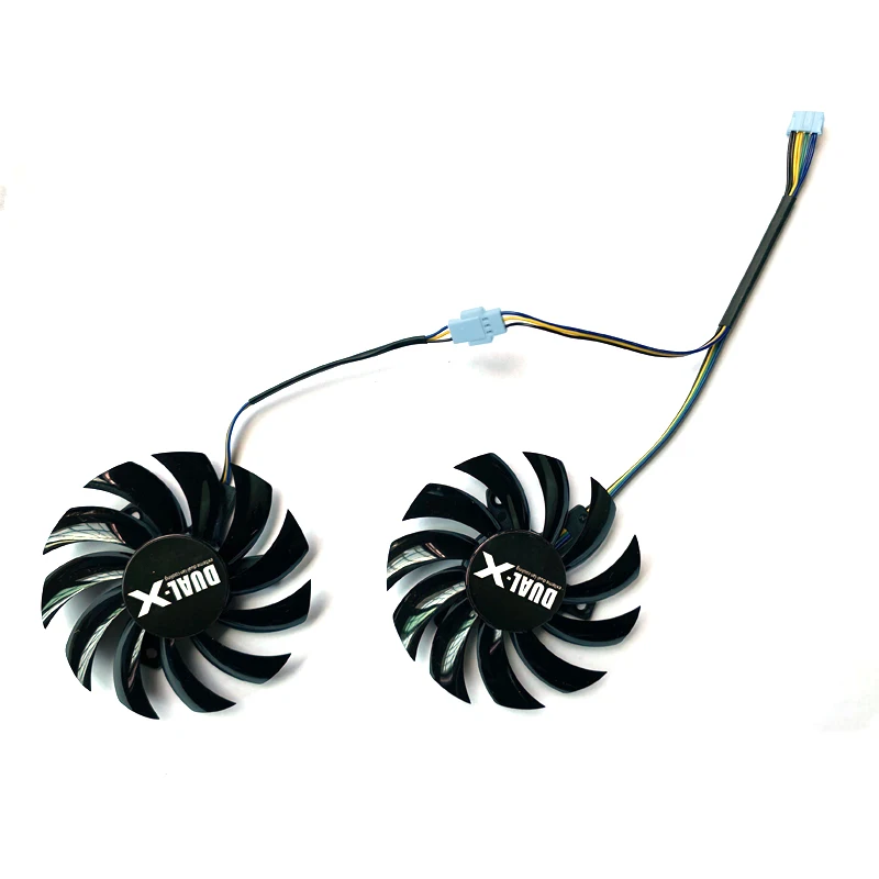 2 Pz 75Mm Fd7010H12S 4Pin Ventola Di Raffreddamento Per Sapphire R9 270 Hd 7870 Dual X-Fan Gtx 550 750 770 Ti Asus Gtx760 12V 0.35A Ventola Di Raffred