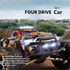 Brushless Power High Speed RC Car 1:10 4WD 60KM/H Metal Gear LED Searchlight Four Wheel Independent Suspension Radio Control Car 2