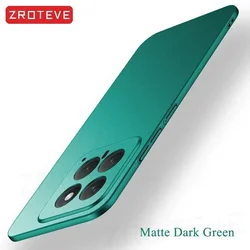 Ultra Slim Frosted Hard Case - ZROTEVE Collection for Xiaomi 13 (Matte Dark Green)