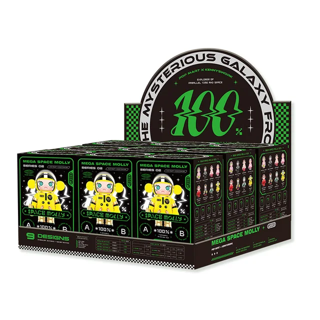 MEGA SPACE MOLLY 100% Series 2-B アソートBOX MEGA SPACE MOLLY 100% Series 2-B – Bubble Wrapp Toys