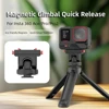 for Insta360 Ace Pro 2 Magnetic Pan Tilt Quick Release Base Cold Boot Expansion Adapter Sport Camera Accessories 1