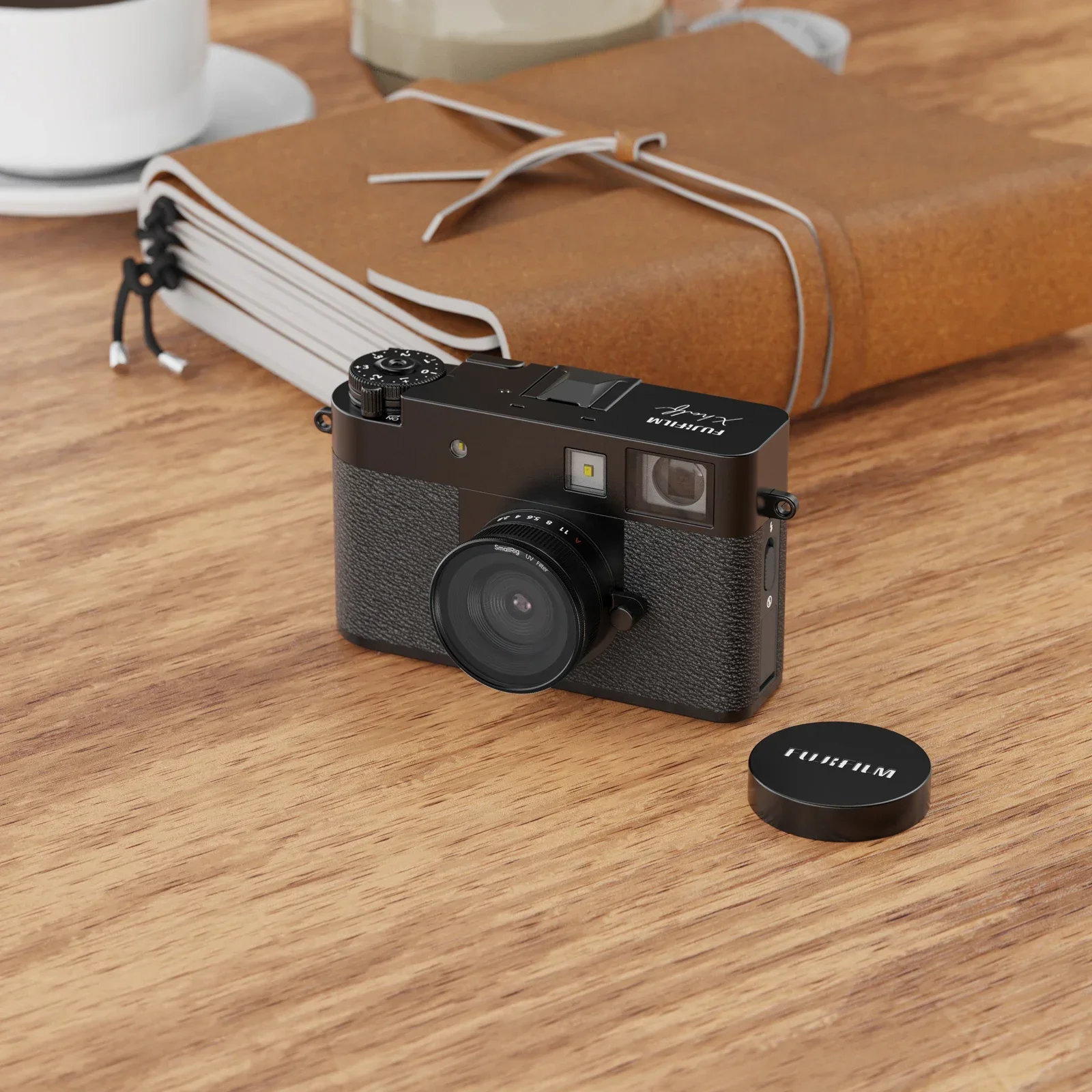 SmallRig Magnetic Camera UV Filter for FUJIFILM X half Black/Sliver Color Can Ch
