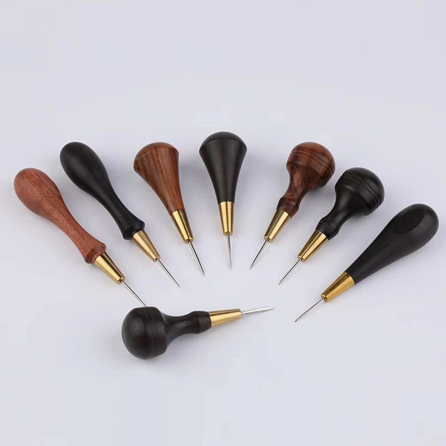 Wooden Tent Sewing Awl Shoes Repair Tool  Awl Tool Sewing Leather - 1pc  Diy Leather - Aliexpress