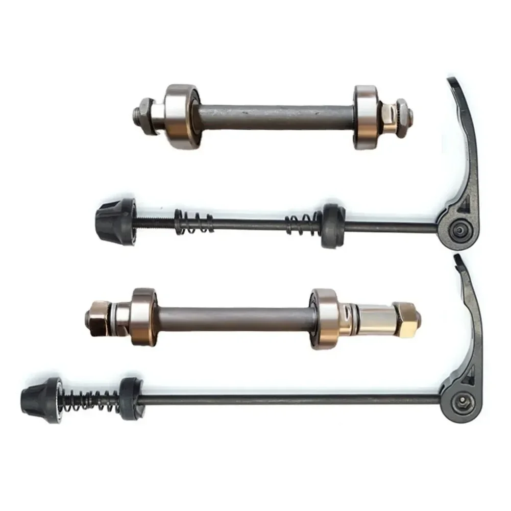 Ultralight Portable Bike Quick Release Skewer Set Front Rear Wheel Hub Axle Hollow Shaft MTB Road Bike Bicycle Parts