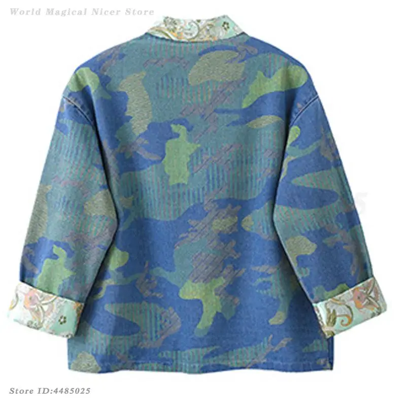 Boys' Hanfu Tang Costume Kids New Chinese Style Shirt Jacket Children's Traditional Coat Button Down Qipao Top Kong Fu Clothing
