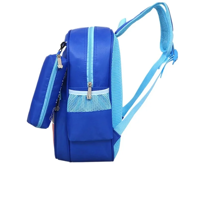 New Children's Backpack Kindergarten Boy and Girls Backpacks 3-6 Years Old School Bags Lightweight Cartoon Bag Free Pencil Case