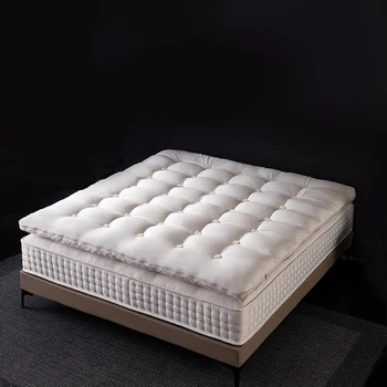 Premium Horsehair Blend Mattress - Natural Wool, Camel Hair, Soy Cotton, 3 Firmness, Handmade, Customizable king size 160x200cm