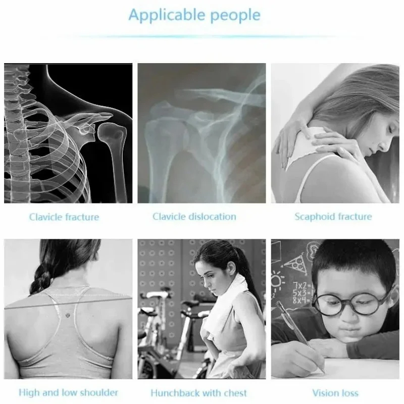 Description Picture 5 of itemBack Posture Correction Belt Hunchback Prevention Correction of Sitting Posture Unisex Breathable Body Shaping
